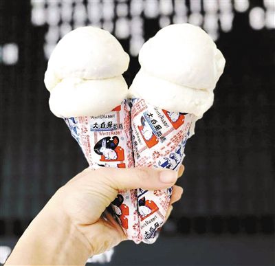 美国大白兔冰淇淋是老字号被盗版？