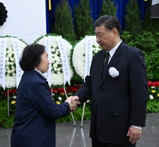 周铁农同志遗体在京火化　习近平等到八宝山革命公墓送别